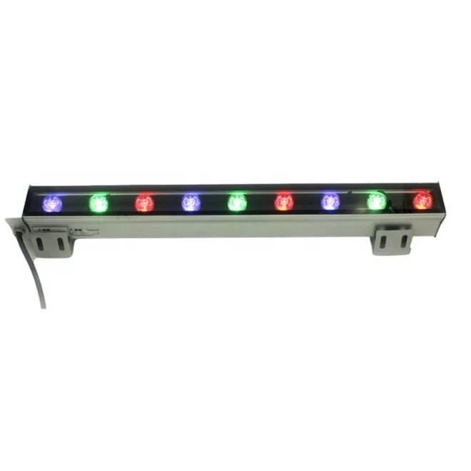 
Amber Beam Angle 15 25 Degree 10W DMX Controlled RGB DMX512 High Power LED Wall Washer Light Lighting For Industry Red 