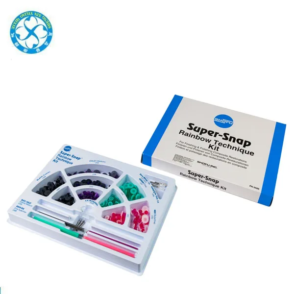 dental polishing material Shofu Super-Snap Rainbow Technique Kit