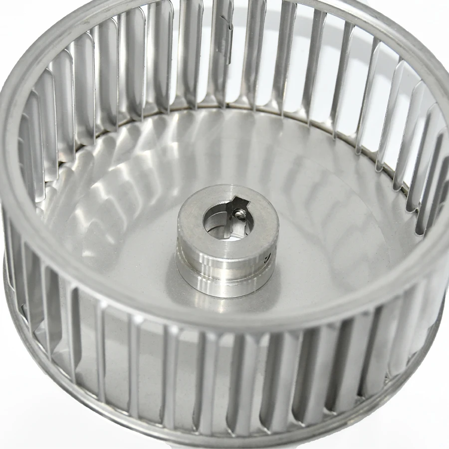 Long axis motor centrifugal wind wheel 304 stainless steel oven wind impeller high temperature resistant fan accessories plug-in