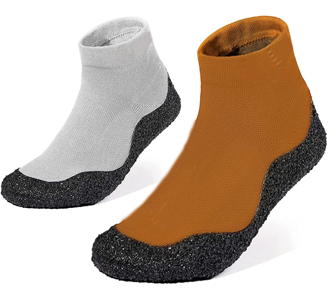 Custom High Quality Latex Black Non Slip Mens Rubber Barefoot Beach Swimming Sock