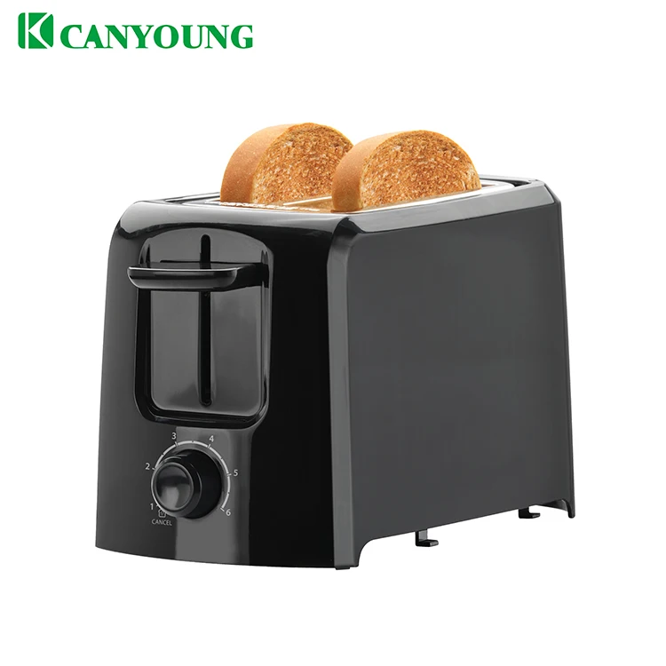 Toaster 2 Slice Plastic Pop-up Toaster extra Wide Slots toaster with logo as your favor
