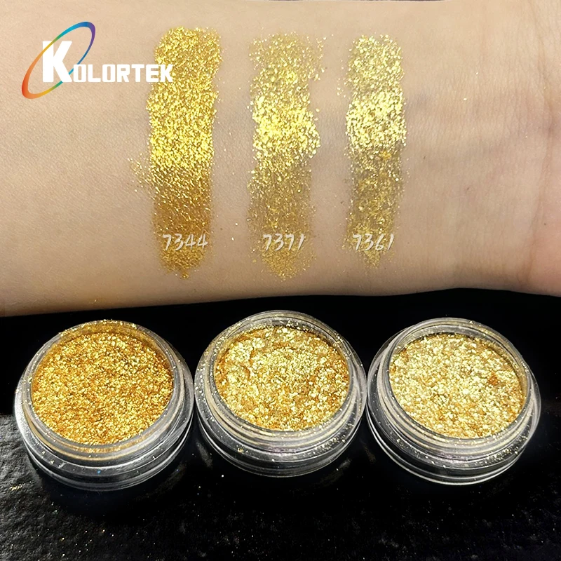 Premium Gold Powder and Mica Powder for Makeup Mica Colors, Pearl Powder, and Sparkles for Eyeshadow & Lip Gloss Pigments