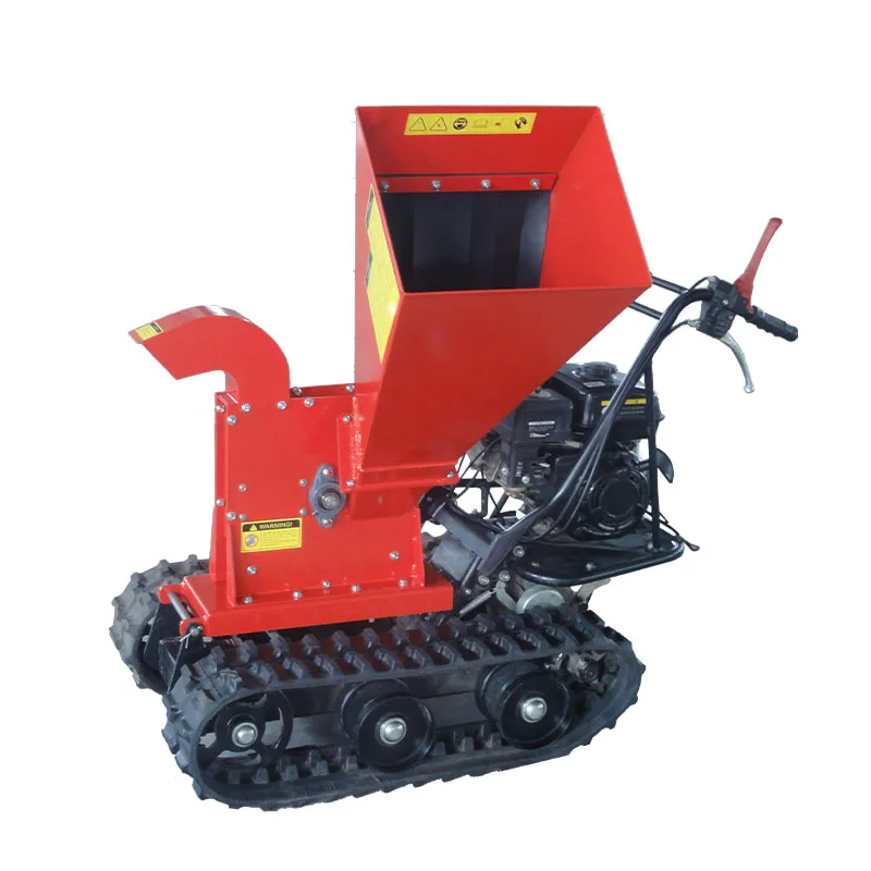 China supply Hydraulic Feeding Diesel Mobile Wood Chipper Shredder Machine Brush Chipper Crusher