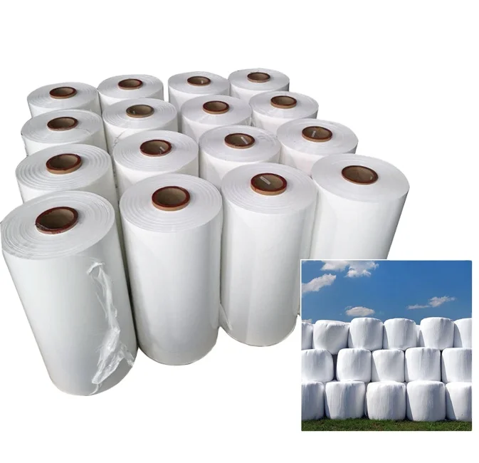 250mm  500mm  750mm UV Resistant Plastic Silage Stretch Film Silage Film Agriculture Silage Wrapping Film