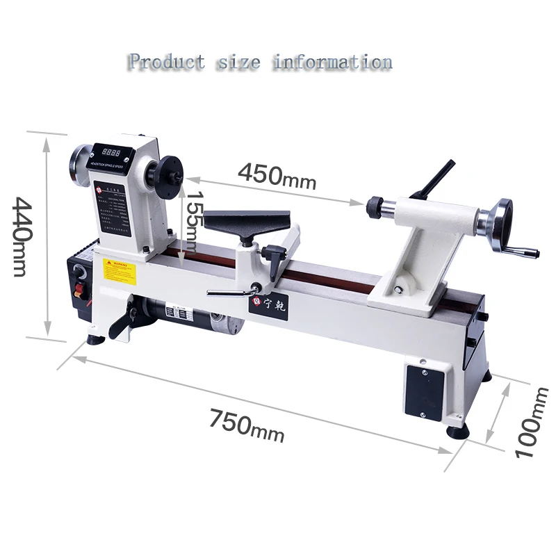 High Quality Wood Turning Lathe Machine with Wood Lathe Chuck