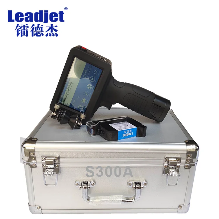 Lot Number Handheld printer barcode / Date Coding printer on PP PE PVC PS Pipe Tube Cable Easy Operation No special training