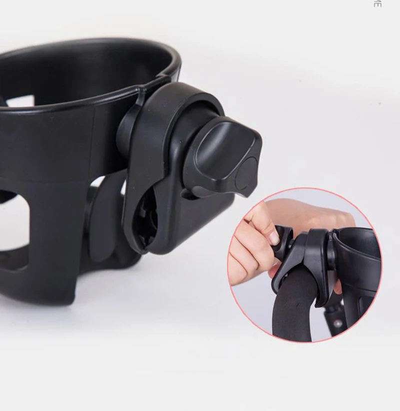 Универсальный держатель для чашки на детскую коляску, вращающийся на 360 градусов
