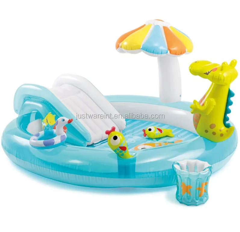customization outdoor inflatable water slides bouncy castles water slide Inflatable Dinoland Backyard Mini Water Park