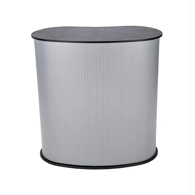 Портативная Складная рекламная демонстрационная стойка для стола рекламный стеллаж из прочного пластика АБС-пластика и алюминия