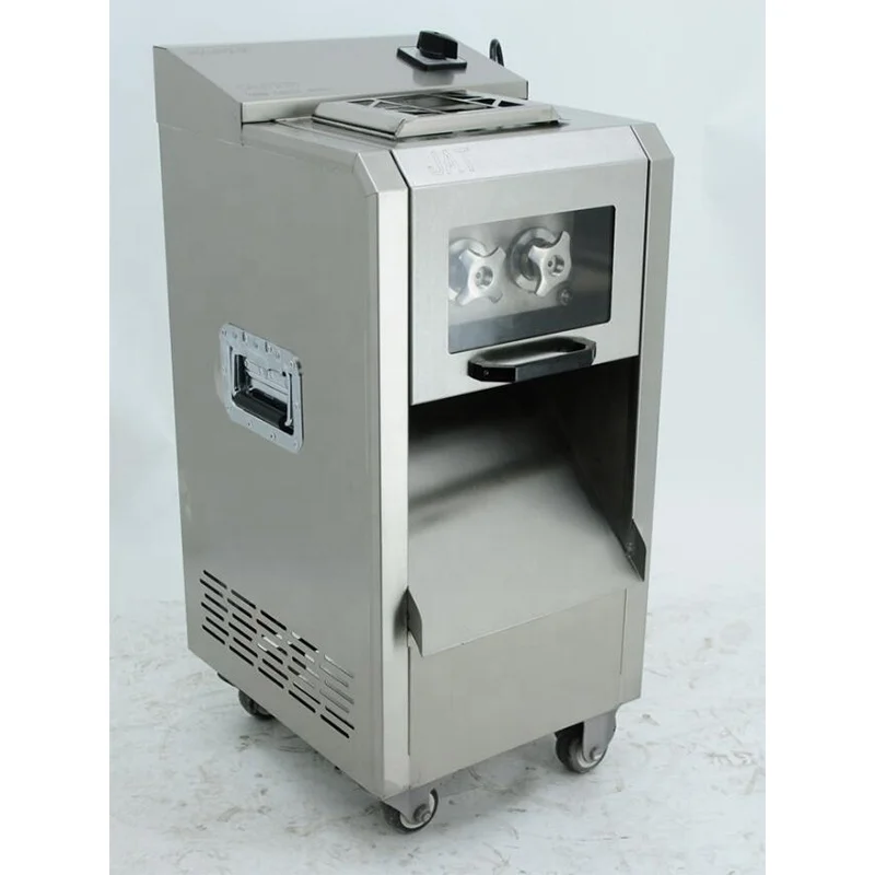 Automatic Industrial Lamb Cube Dicer Cut Thin Fresh Cooks Portable Meat Slicer Grinders Mincer Machine