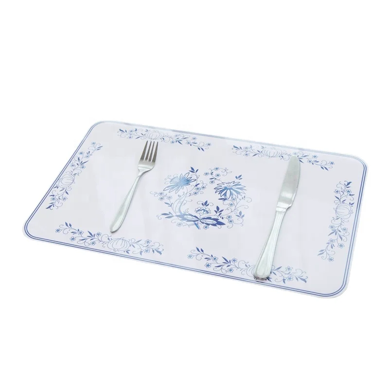 Mass supply OEM ODM baby placemat glass table top rubber pads for UV machine