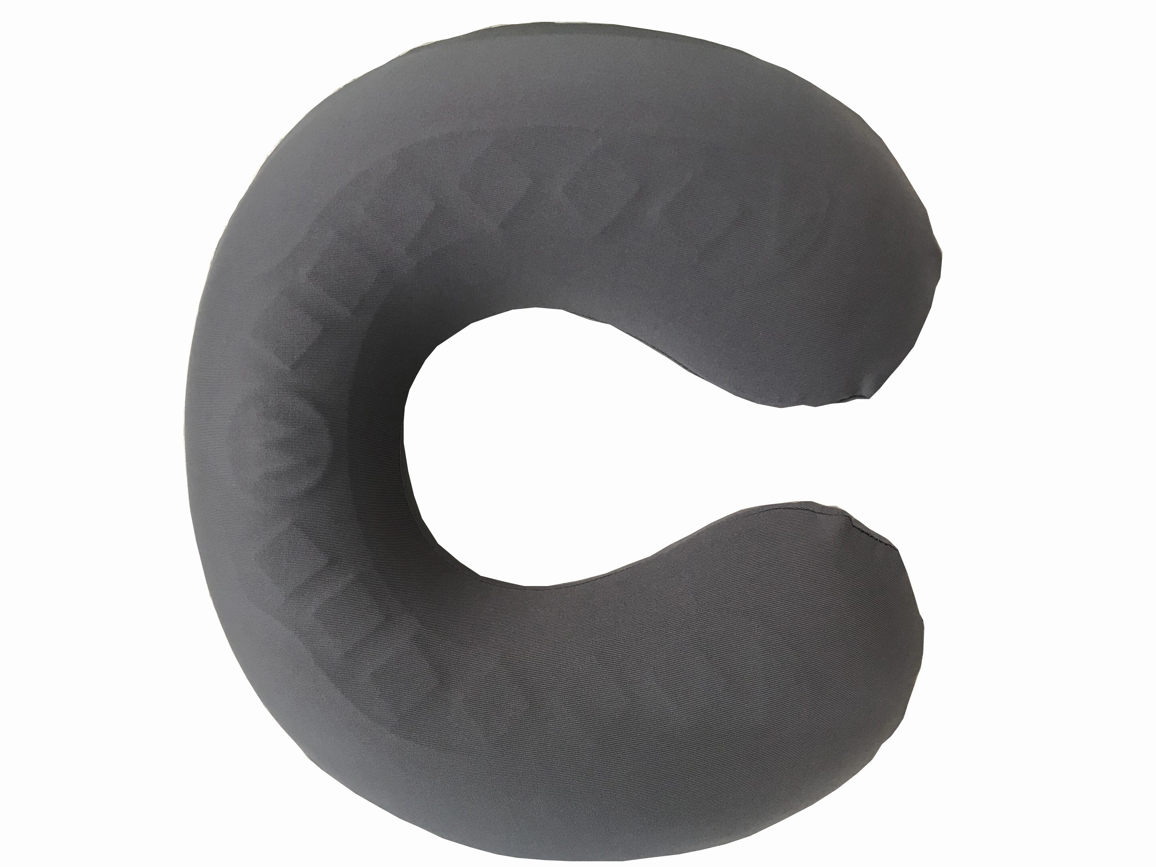 u shaped memory foam air cool travel neck massage support pillow
