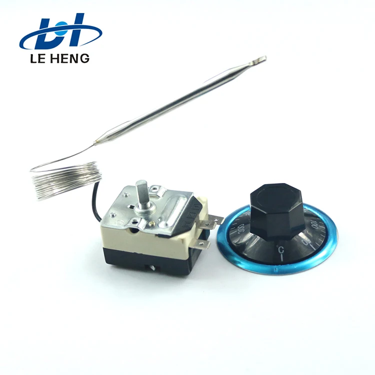 0-±60℃ Knob Switch Thermostat Fryer Electric Fryer Kitchen Temperature Switch Thermostat