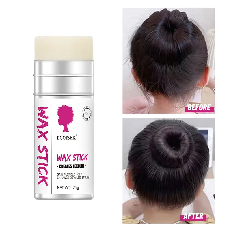 New Arrivals Hair Wax Stick Styling Hair Pomade Stick Non-greasy Texture Moisturizing Long-Lasting Styling Hair Wax Stick