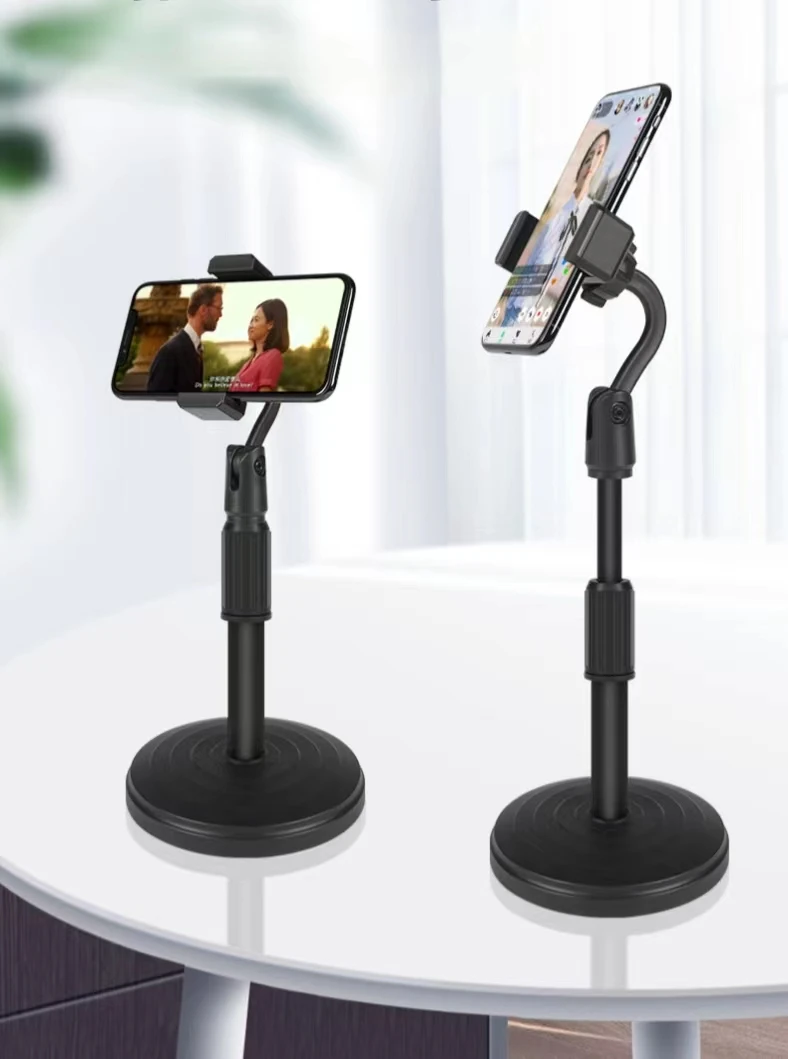 Cheapest Desk Mobile Phone Holder Tablet Stand 360 Degree Adjustable Cell Phone Clip Home Desktop Mount Bracket