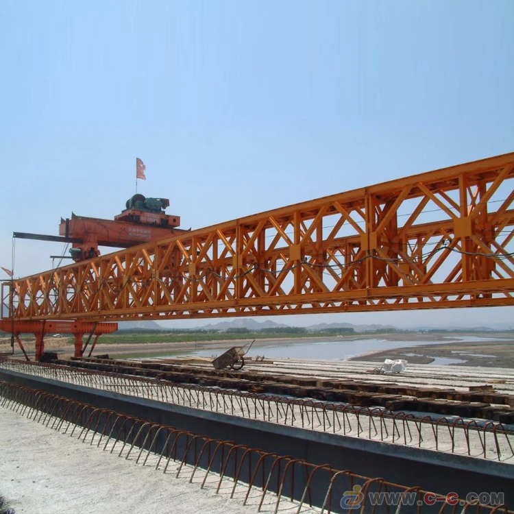Highway railway 50 ton double beam bridge launching bridge crane bridge erection launcher