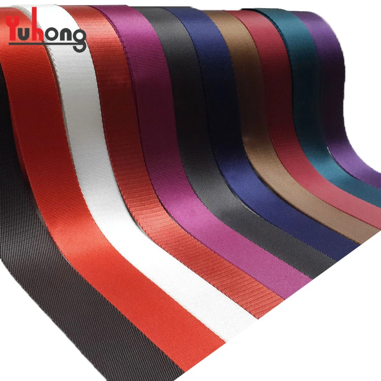 High Quality Plain/flat/twill Nylon Webbing For Bag Strap/seat Belt/military Tape