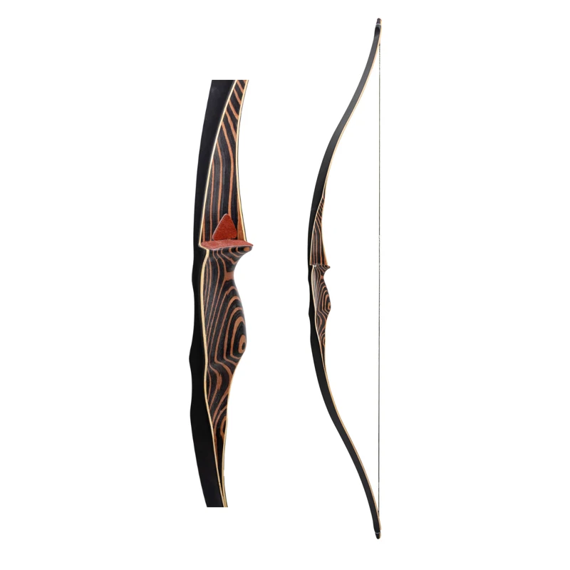 Archery Bow Long Bow One Piece Recurve Archery Wooden Bow And Arrows