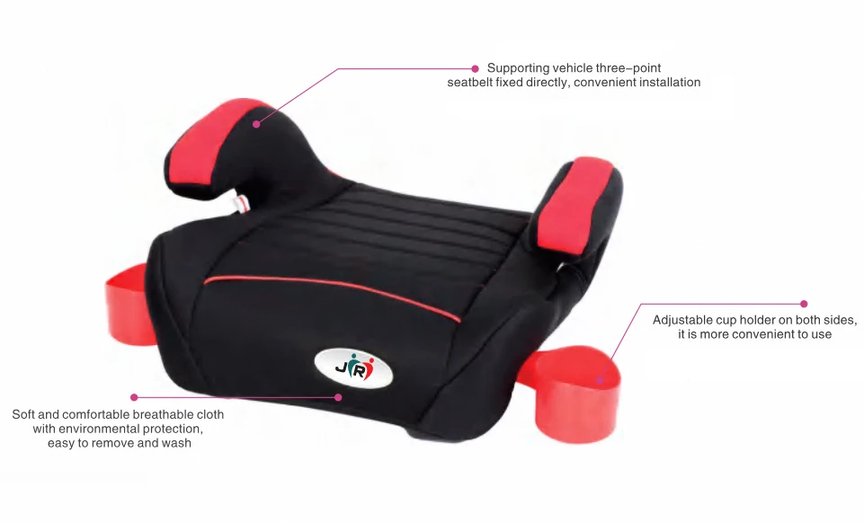 3-point Harness forward facing car booster seat for 3-12 years old baby car seat booster baby car seat booster