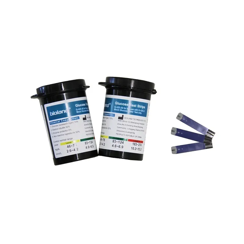 YTD Clinical Proved Glucose Test Strip for Glucose Monitor Home Blood Glucose Test Strip Test Diabetic Tester CE Manual 2 Years