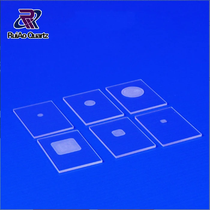 Xrd sheet heat resistance transparent quartz glass sheet