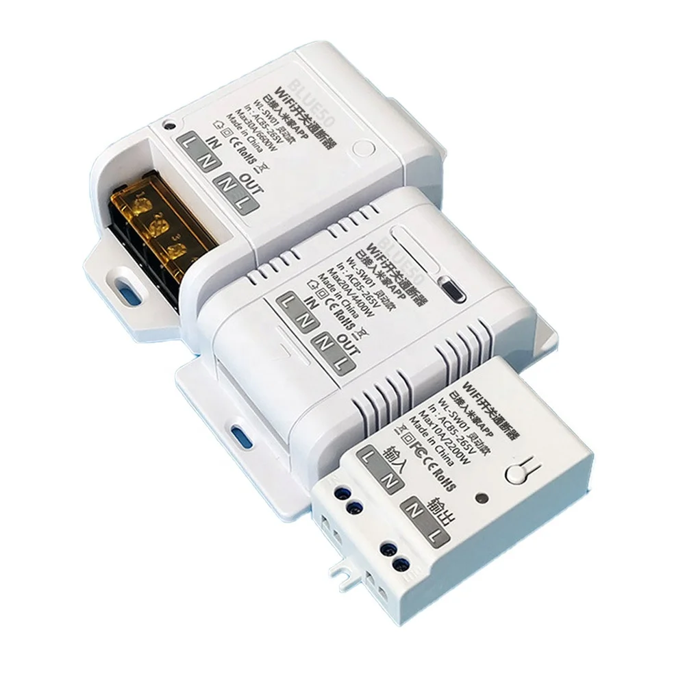 OEM Mijia 10A WiFi Smart Light Switch Module Wireless Switches DIY Smart Breaker Relay Module