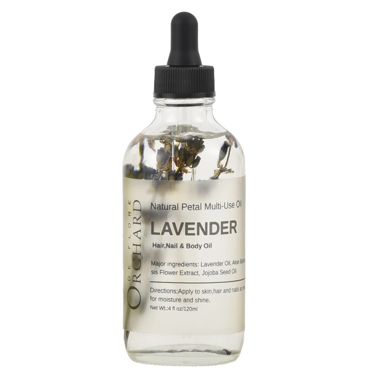 Wholesale Organic Soothing Repair Skin Lavender Body Massage Oil