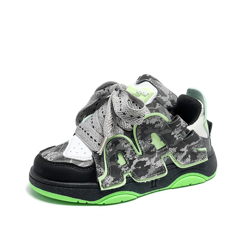 Autumn New Teenage Children Boys Girls Breathable Non-slip Sports Shoes Kids Fashion Casual Running Shoes