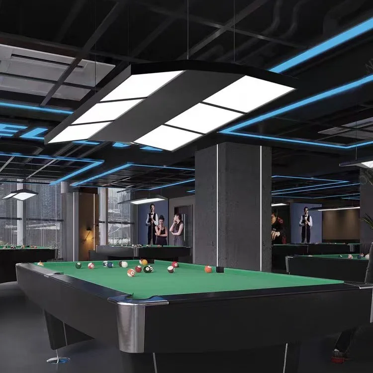 Billiards Lamp Table Tennis Pendant Lamp Room American Black Snooker Eye protection Club Billiards Lamp