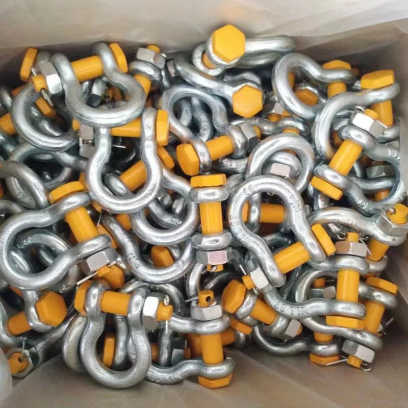 JIS Standard Commercial Type D-Shackle Screw Pin Chain High Quality Shackles