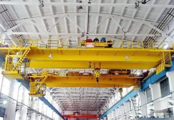 top running mobile crane bridge with winch trolley double girder max 200ton Customizable suspension bridge overhead crane price