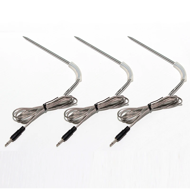 Кухонный Термометр для приготовления пищи с зондом из нержавеющей стали датчик температуры разъемом 3 5 мм духовки выпечки