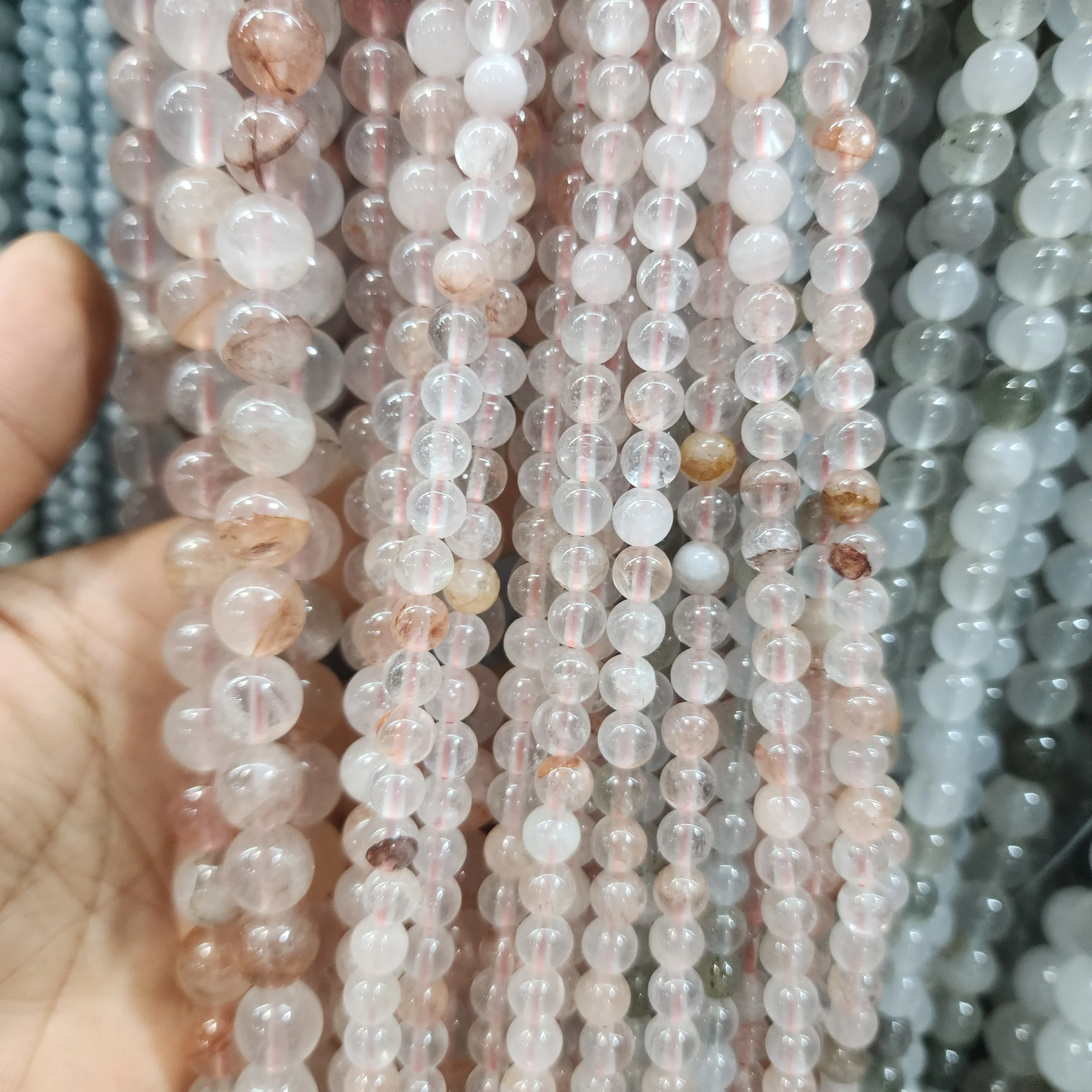 crystal stone loose beads for making jewelry