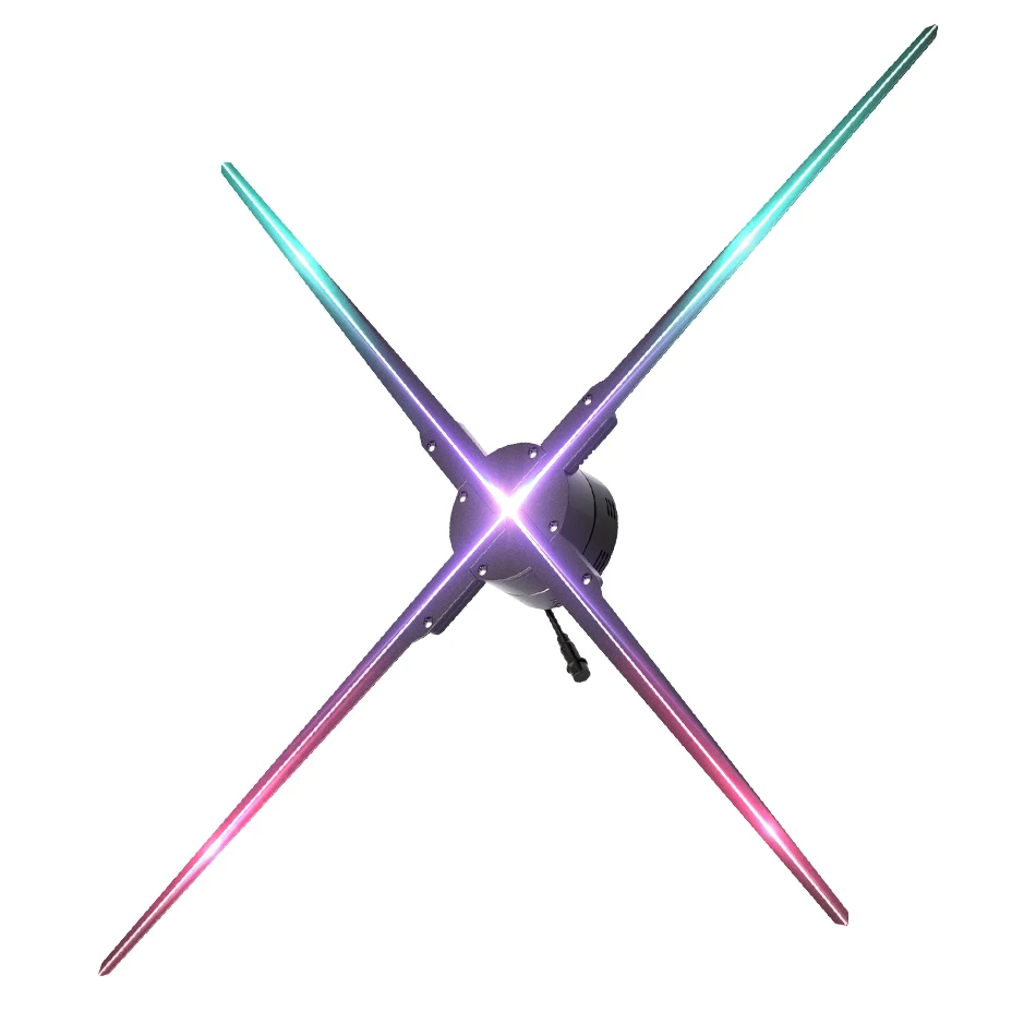 3d led fan 120cm 3d hologram projector fan
