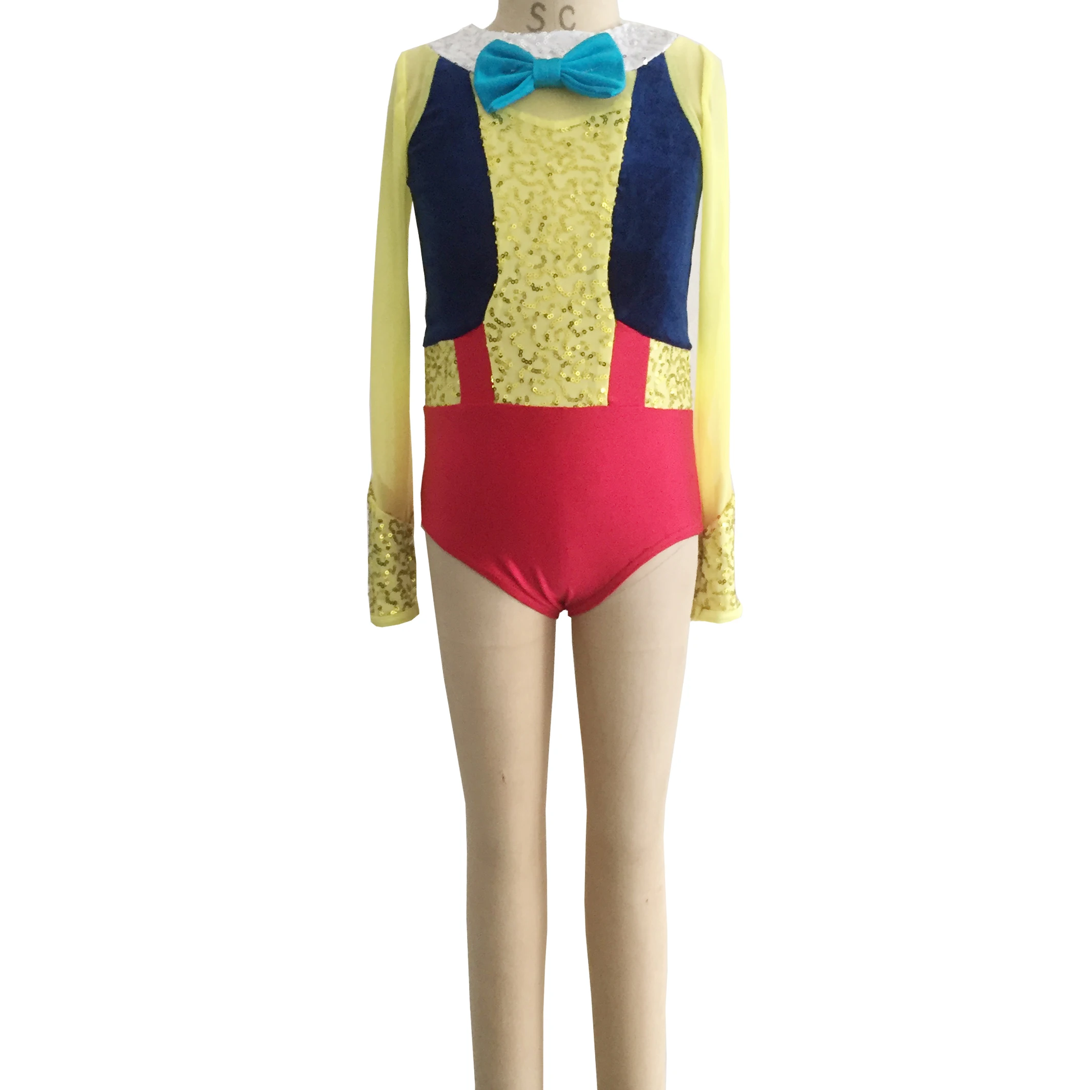 Pinocchio dance leotard modern stage play dance costume stage play performance  wear