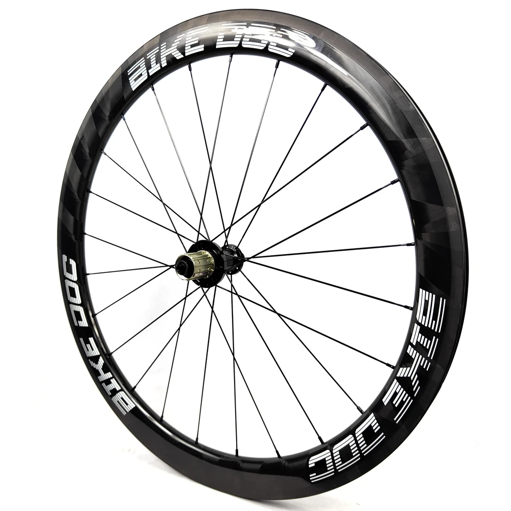 BIKEDOC WR2650V Carbon Fiber Professional Bicycle Rim Width 26mm Depth 50mm Hub XR300 Rim Brake Butterfly Appearance
