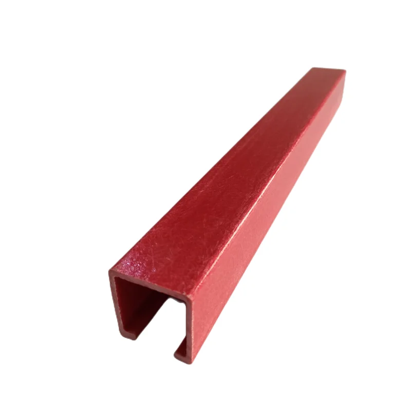 Platform Fiberglass FRP Channel Pultruded FRP/GRP Structural U Shapes
