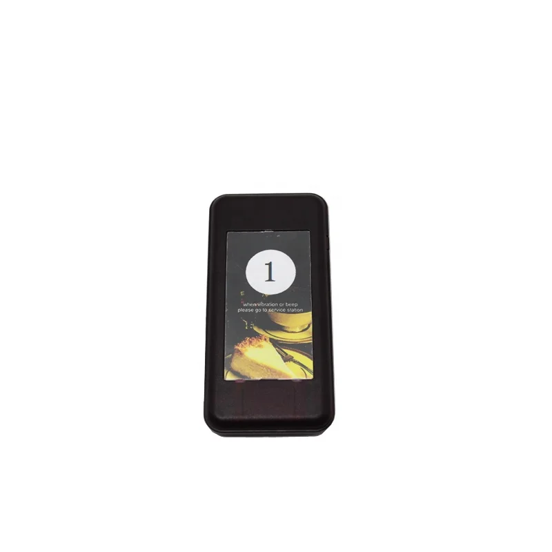  Fastfood Restaurant Coaster Pager Wireless Calling Paging System