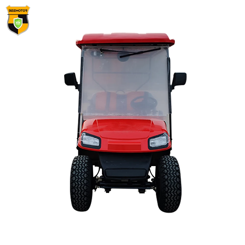 Cheap Lithium Battery Solar Powered Golf Car 4 Seat Electric Gas Golf Cart 4 Seater
