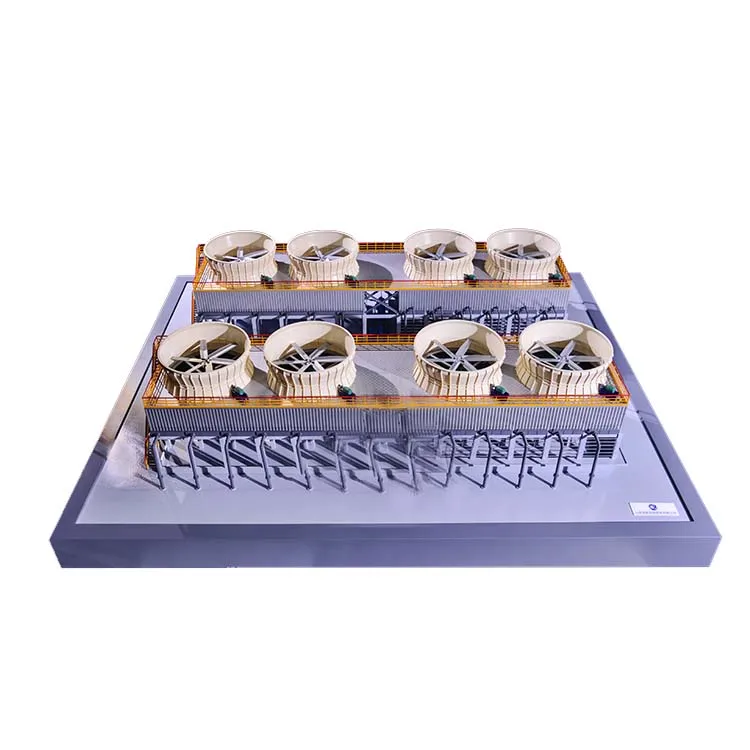 Factory Cooling Tower Model Factory Cooling Tower Model Industrial Scale Model