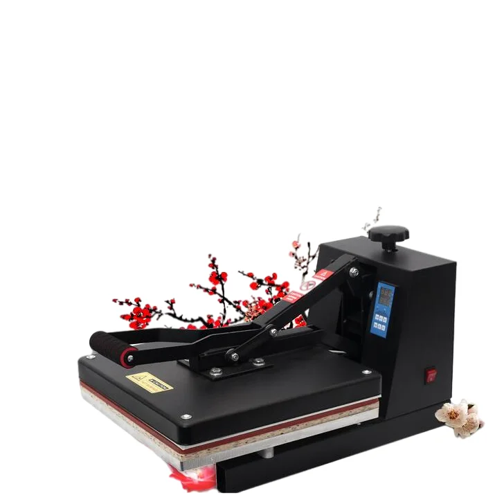 Manual heat transfer machine /24 inch heat press T Shirt printing heat press flatbed sublimation printing equipment