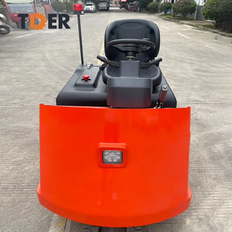 Tder New Aircraft Ground Luggage Tractor GSE Mini 24V Electric 4000kg 4 Ton Tow Truck with CE in Mexico
