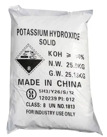  Лидер продаж Лучшая цена гидроксид калия 90% заводской поставщик в Китае