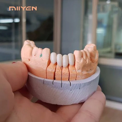 43% прозрачный стоматологический циркониевый блок cadcam цена из циркония 10-25 мм