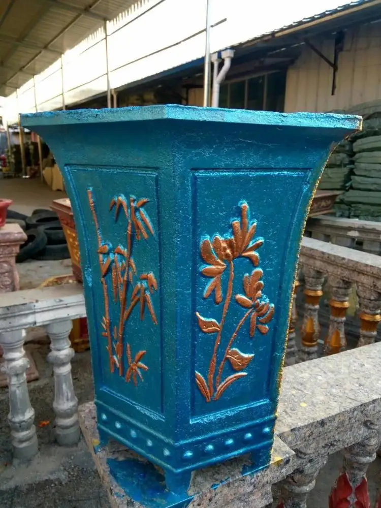 flower stand plastic concrte planter  pot  molds for outdoors on sale