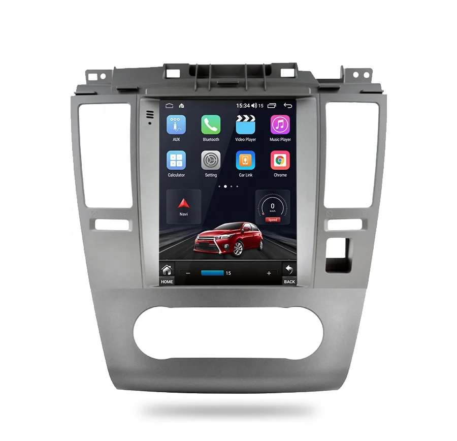RUISO Car Radio Android Car Player For NISSAN TIIDA 2008-2011 GPS auto carplay for Tesla Vertical Screen