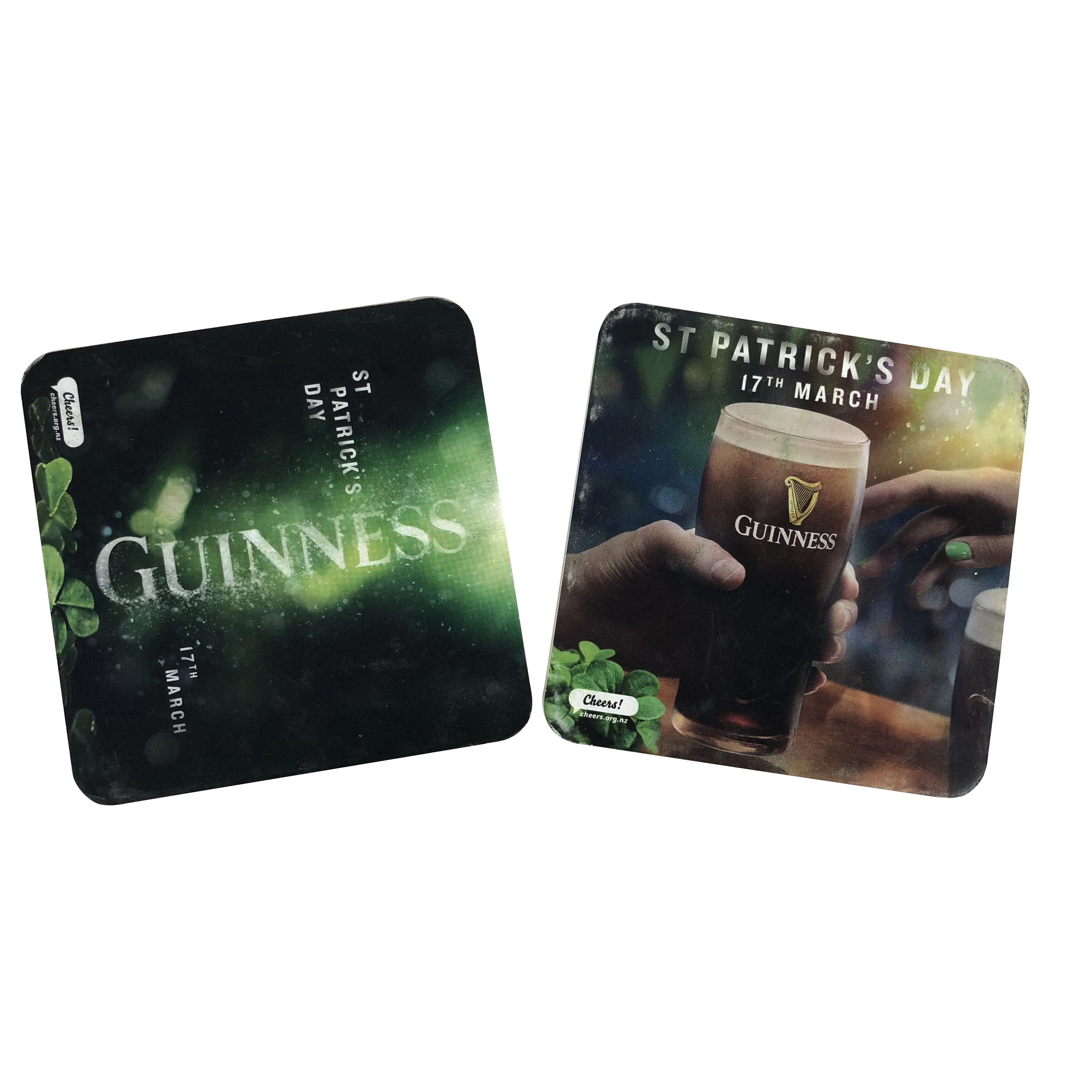 custom OEM cardboard beer mats disposable coaster beer coaster for bar ,hotel ,restaurant
