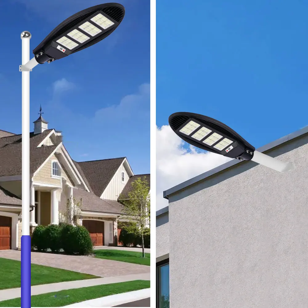 
Heavy Duty IP65 Waterproof Outdoor Solar Light ABS 60w 120w 180w 240w 300w all In One Integrated Led Solar Street Light 