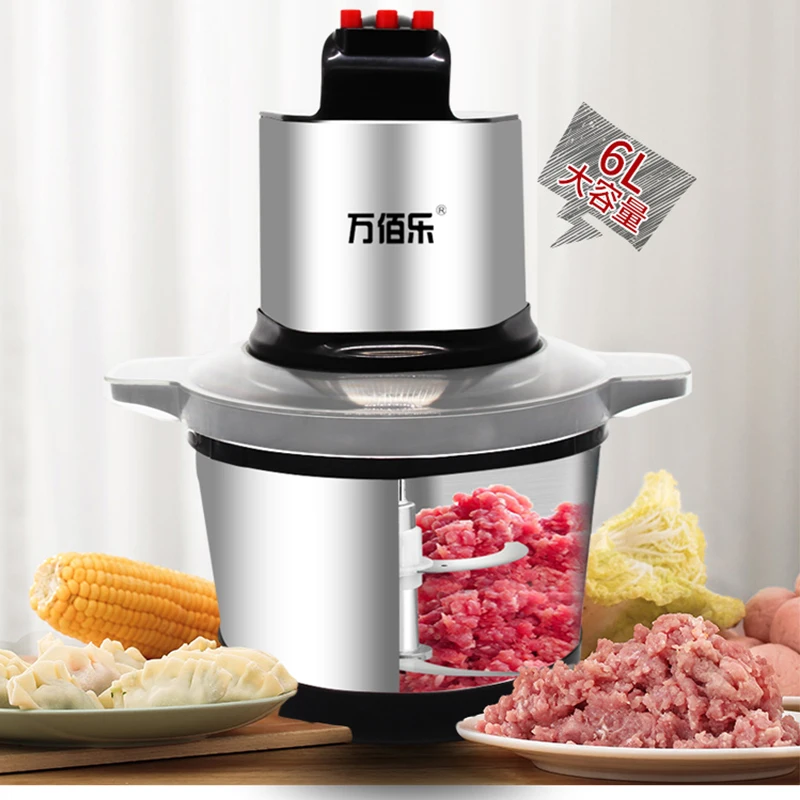 China Good Supplier High Quality Stainless Steel Meat Grinder Multifunctional Dumpling Stuffing Machine Cheap Garlic Crusher