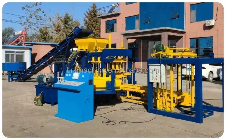 interlocking brick making machines